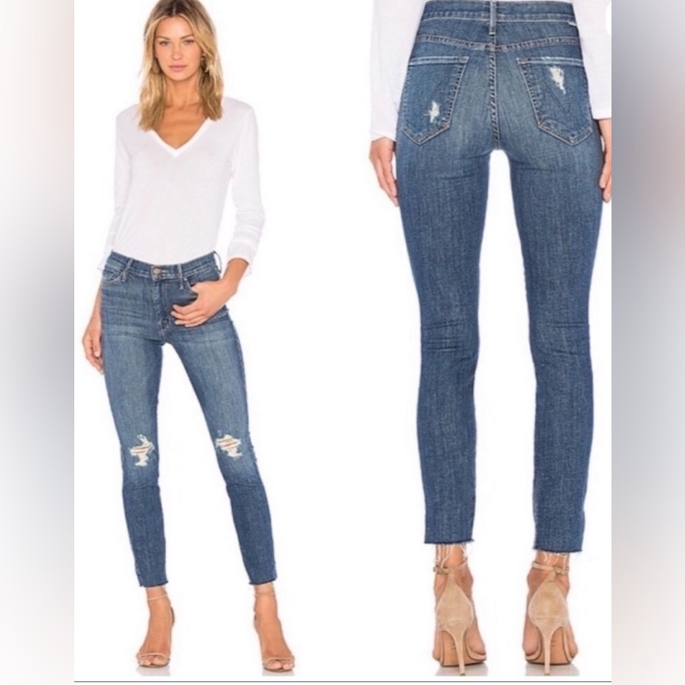 MOTHER The Vamp Fray Jeans